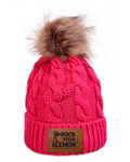 Beanie with Pom
